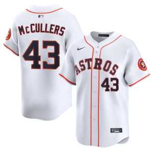 #43 Mens The Astronauts Lance McCullers Jr. 2026 White Jersey 686183-397 - Image 1