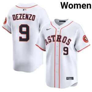 Zach Dezenzo #9 The Astronauts White Women's 2026 Jersey 273055-558 - Image 1